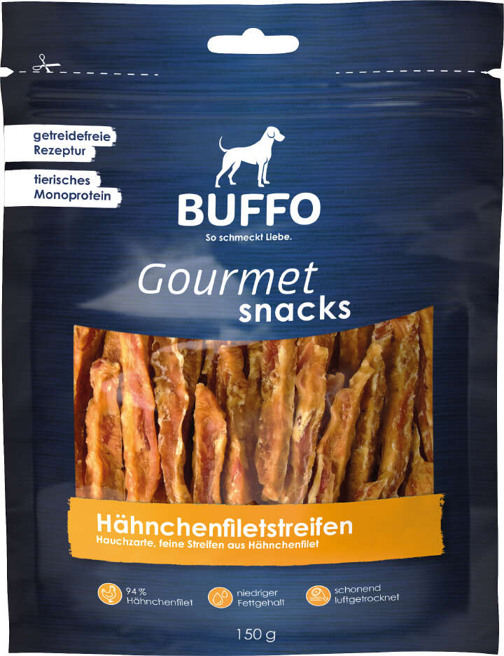 BUFFO Gourmet Snacks Hähnchenfiletstreifen